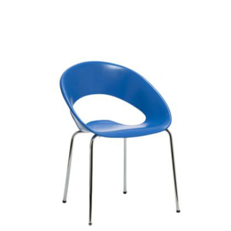 venta silla espera coffee circle azul