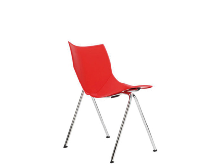 venta sillas espera living coffee stick roja 2