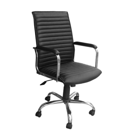 venta silla oficina gerencial zero tapizado negro