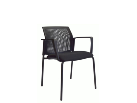 venta silla fija versa asiento tapizado con brazos
