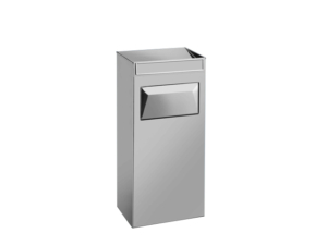CENICERO PAPELERO RECTO ACERO - 1