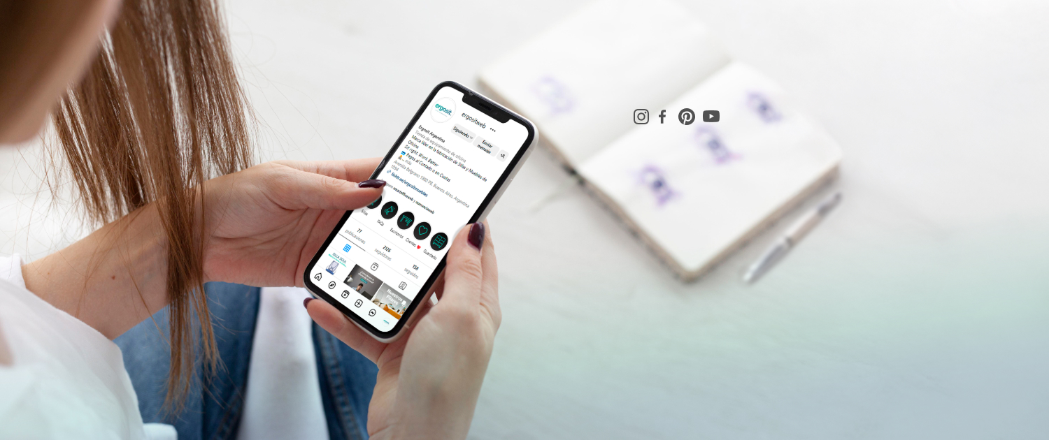 Slider Redes sociales iconos