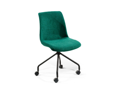 Silla Vektor Tapizada giratoria con ruedas - 1